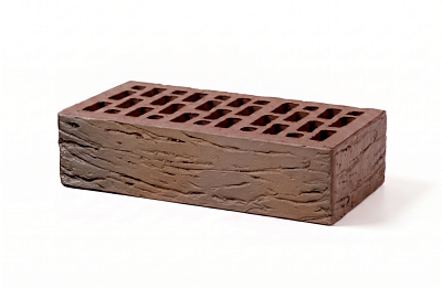 Картинка Кирпич - Облицовочный кирпич Облицовочный Одинарный : М-150 размером 120x250x65. Цвет коричневый, производство Браер кирпичный завод 