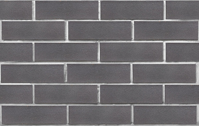 Картинка Кирпич - Клинкерный кирпич Кирпич клинкерный Гётеборг : М-300 размером 85x250x65. Цвет черный, производство ЛСР 